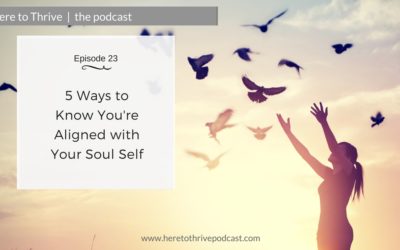 #23: 5 Ways to Know You’re Aligned with Your Soul Self