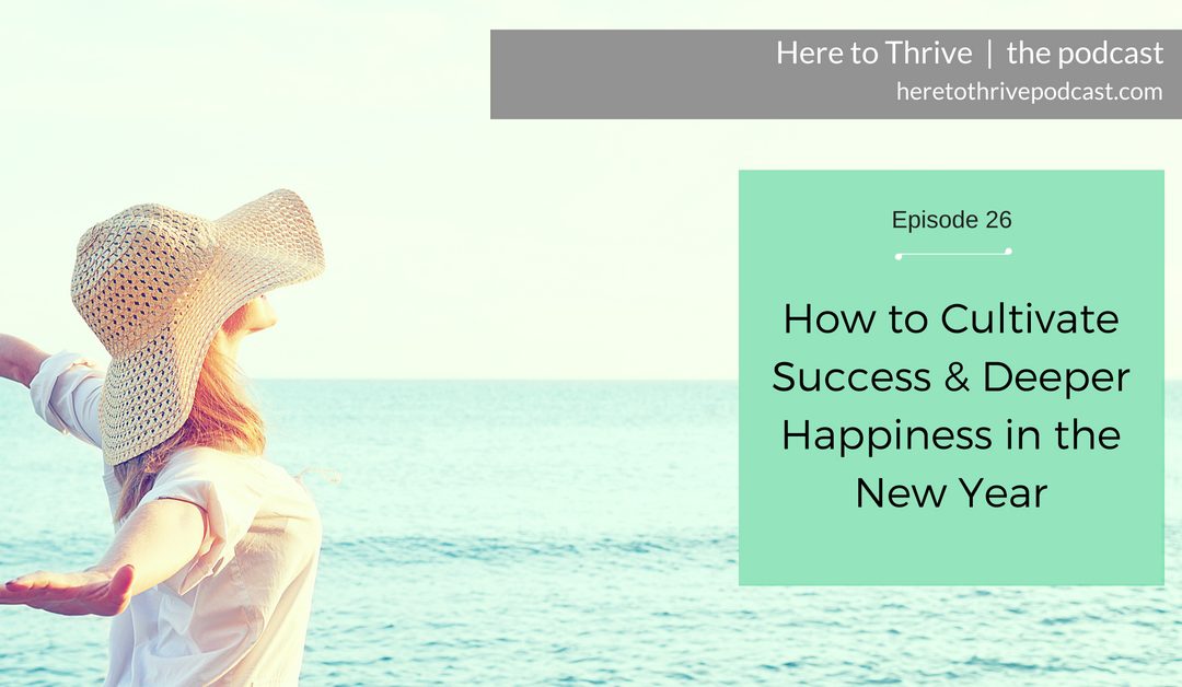#26. How to Cultivate Success & Deeper Happiness in the New Year